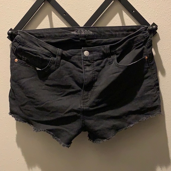 Black shorts